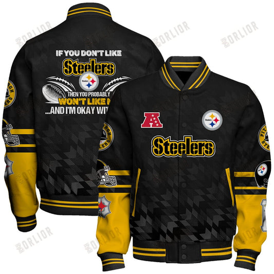 Pittsburgh Steelers  2024 American Football Conference Unisex Varsity Jacket V12