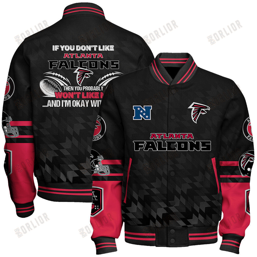 Atlanta Falcons  2024 National Football Conference Unisex Varsity Jacket V12