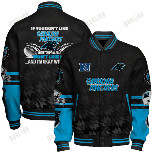Carolina Panthers  2024 National Football Conference Unisex Varsity Jacket V12
