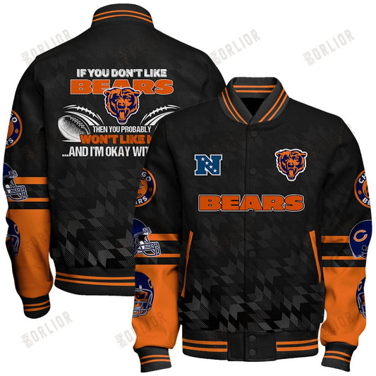 Chicago Bears  2024 National Football Conference Unisex Varsity Jacket V12