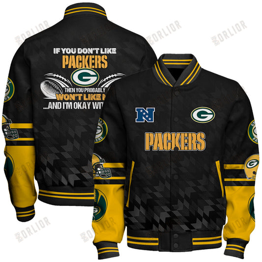 Green Bay Packers  2024 National Football Conference Unisex Varsity Jacket V12
