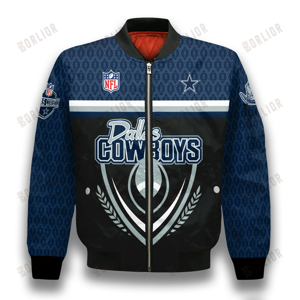 Dallas Cowboys Traditional Football Pattern Bomber Jacket