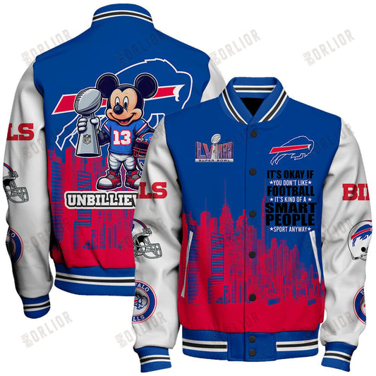 Buffalo Bills National Football League Varsity Jacket STM V5