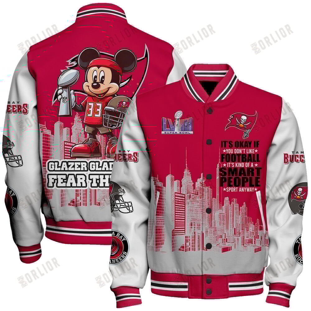 Tampa Bay Buccaneers National Football League Varsity Jacket STM V5