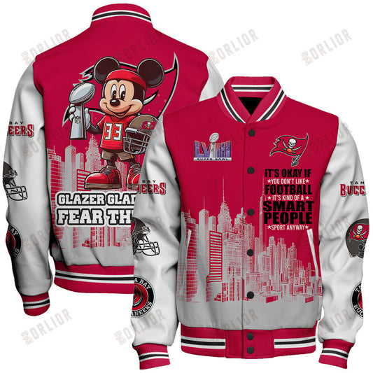 Tampa Bay Buccaneers National Football League Varsity Jacket STM V5