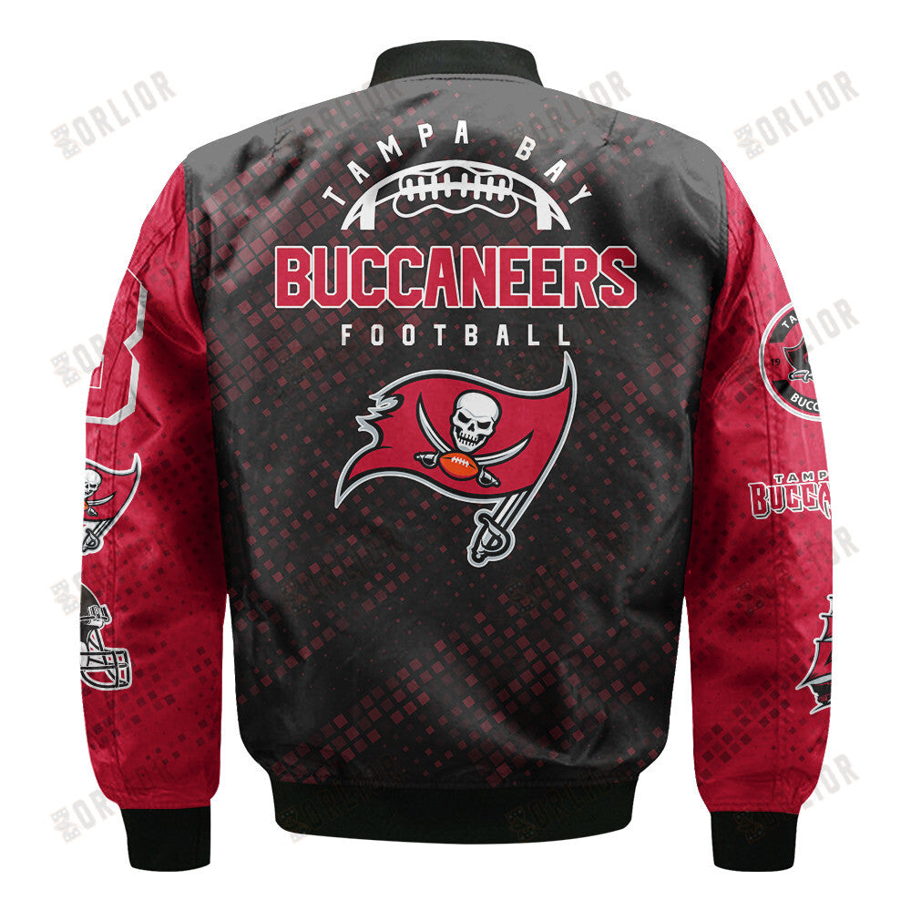 Tampa Bay Buccaneers National Football League Pattern Bomber Jacket V13