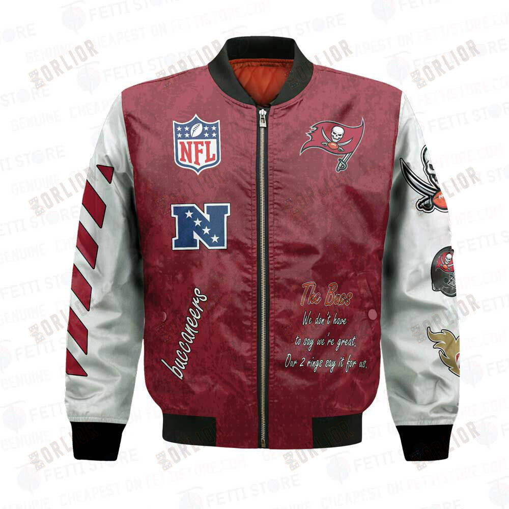 Tampa Bay Buccaneers 2X Champions Design Bomber Jacket V1