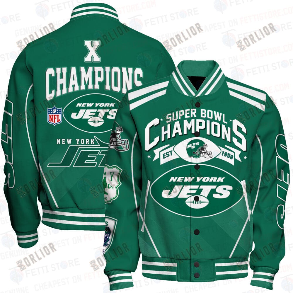 New York Jets National Football League Champions Varsity Jacket