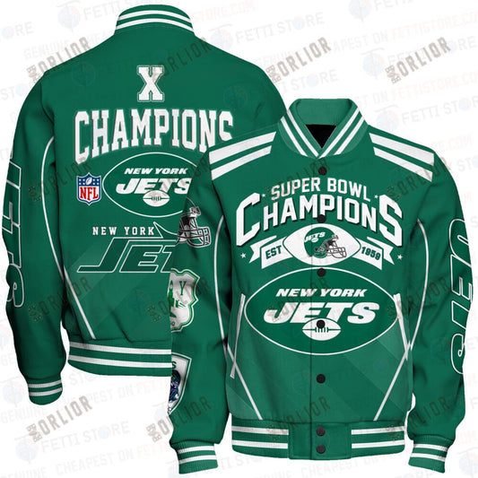 New York Jets National Football League Champions Varsity Jacket