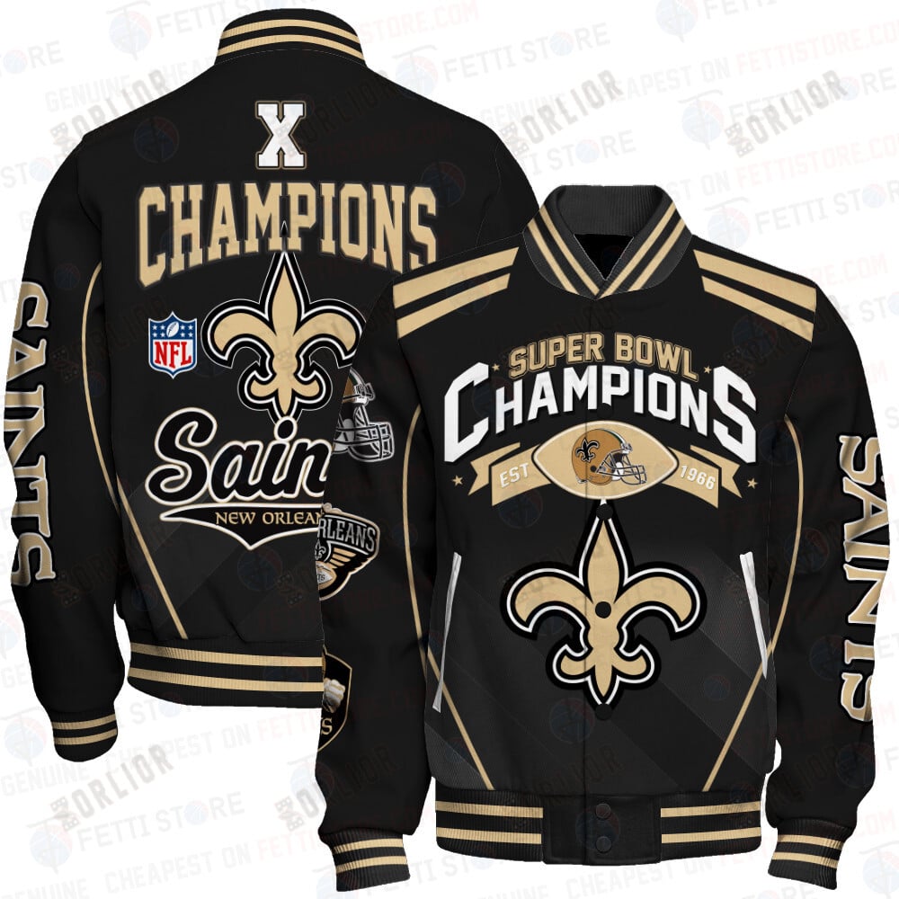 New Orleans Saints National Football League Champions Varsity Jacket