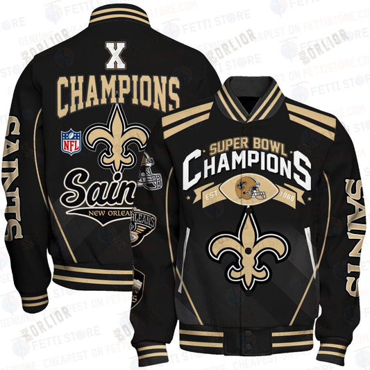 New Orleans Saints National Football League Champions Varsity Jacket