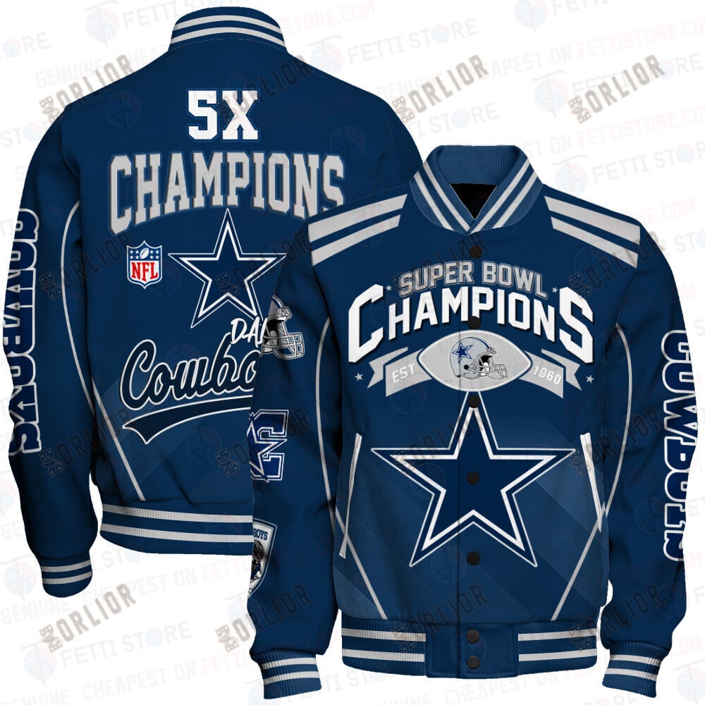 Dallas Cowboys National Football League Champions Varsity Jacket