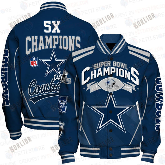 Dallas Cowboys National Football League Champions Varsity Jacket