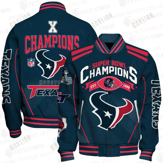 Houston Texans National Football League Champions Varsity Jacket