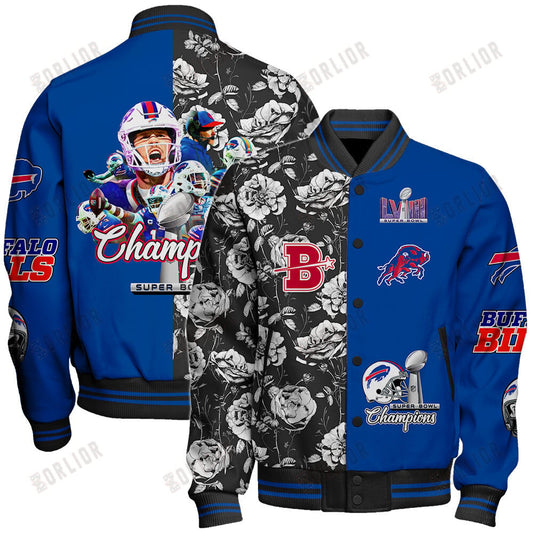Buffalo Bills National Football League Varsity Jacket STM V6