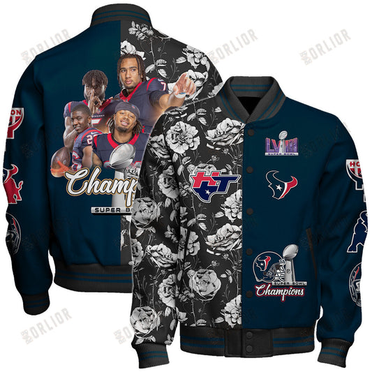 Houston Texans National Football League Varsity Jacket STM V6