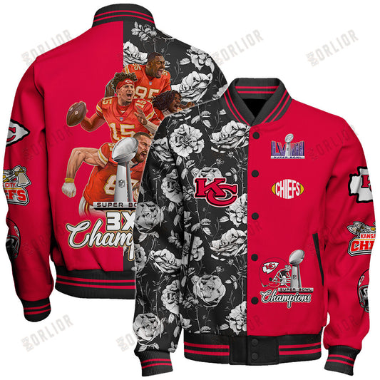 Kansas City Chiefs National Football League Varsity Jacket STM V6