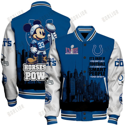 Indianapolis Colts National Football League Varsity Jacket STM V5