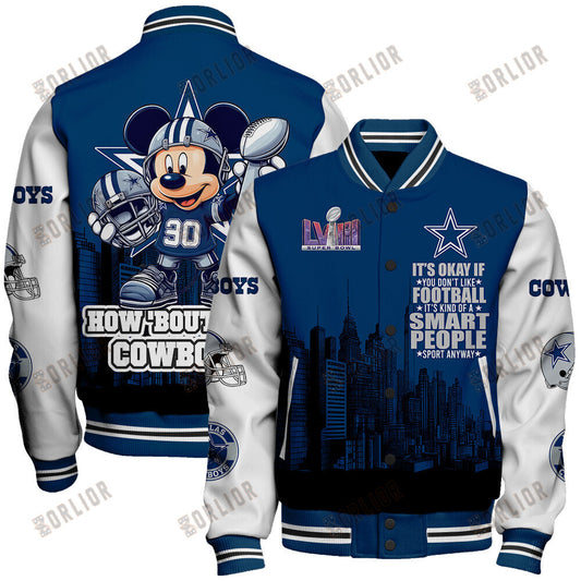 Dallas Cowboys National Football League Varsity Jacket STM V5
