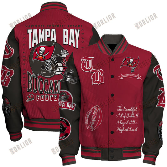 Tampa Bay Buccaneers  2024 National Football Conference Unisex Varsity Jacket V3