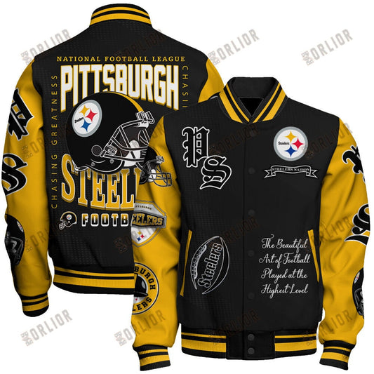 Pittsburgh Steelers  2024 American Football Conference Unisex Varsity Jacket V3