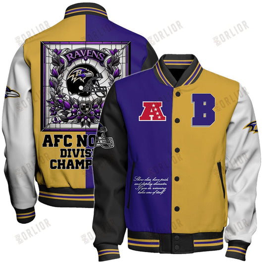 Baltimore Ravens National Football League Varsity Jacket STM V7