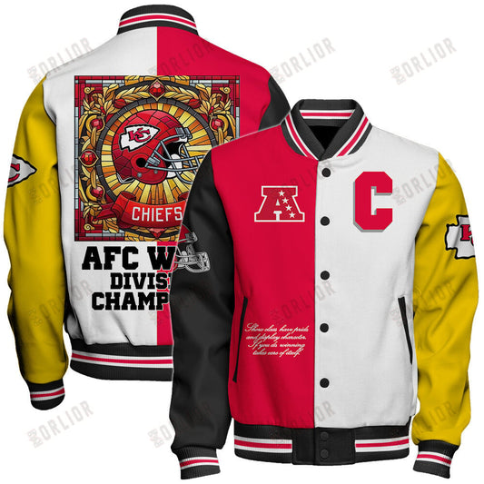 Kansas City Chiefs National Football League Varsity Jacket STM V7