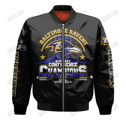 Baltimore Ravens National Football League Bomber Jacket STM V1