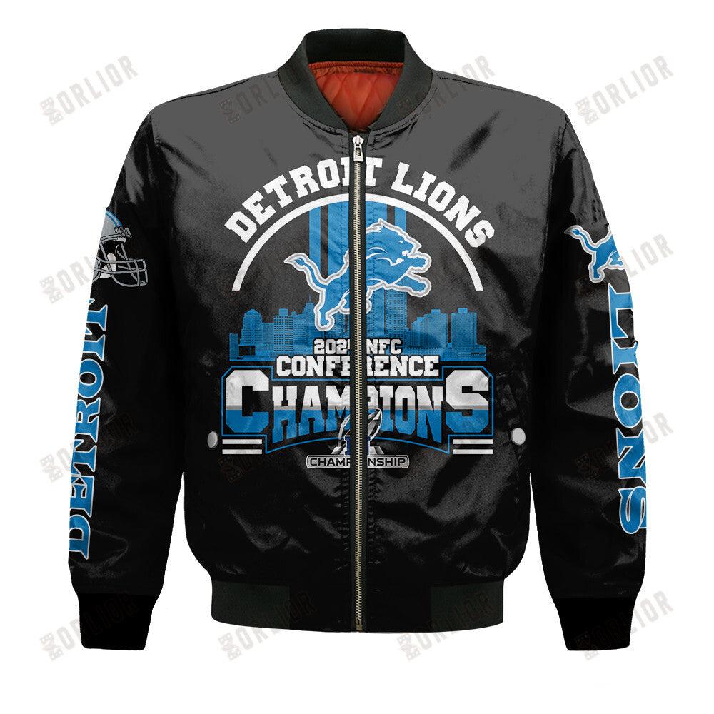 Detroit Lions National Football League Bomber Jacket STM V1