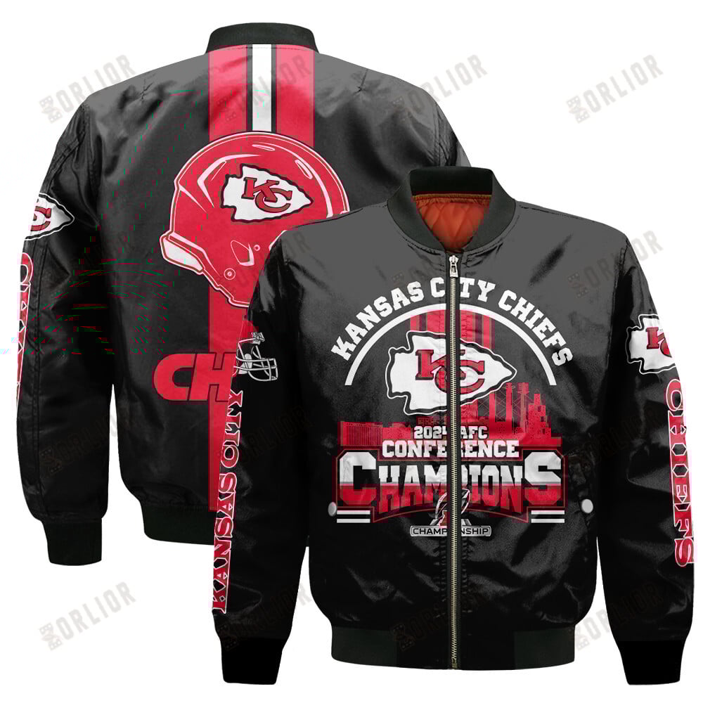 Kansas City Chiefs National Football League Bomber Jacket STM V1
