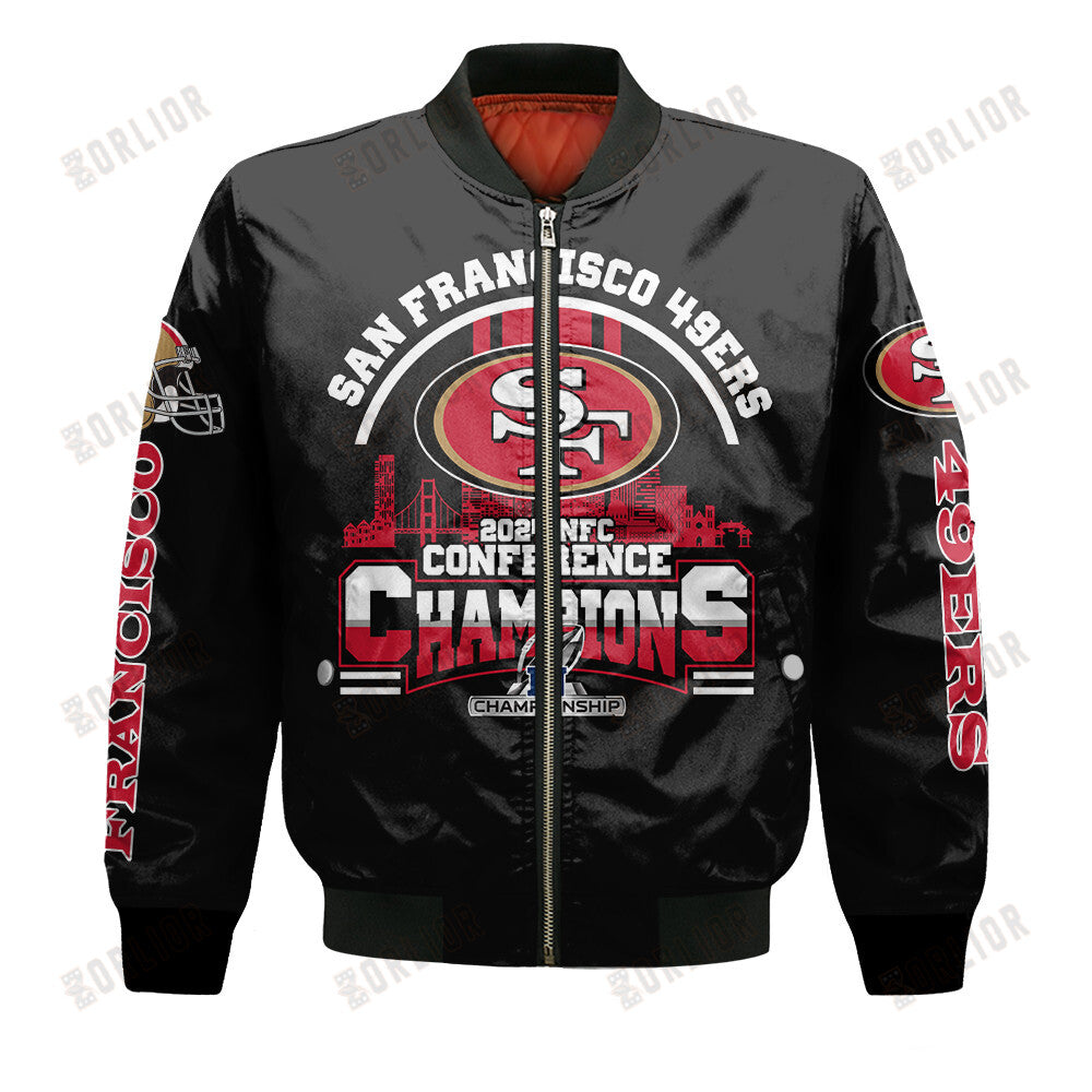 San Francisco 49ers National Football League Bomber Jacket STM V1