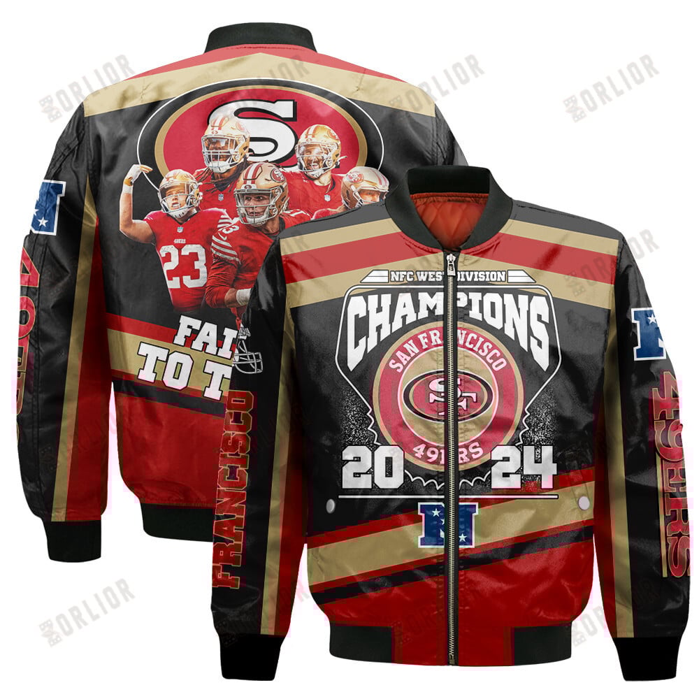 San Francisco 49ers National Football League Bomber Jacket STM V5