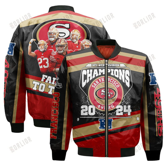 San Francisco 49ers National Football League Bomber Jacket STM V5