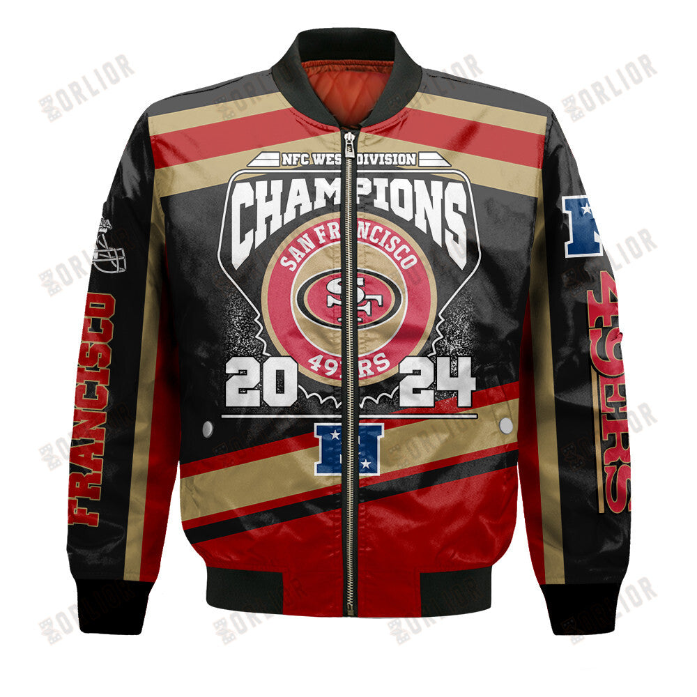San Francisco 49ers National Football League Bomber Jacket STM V5