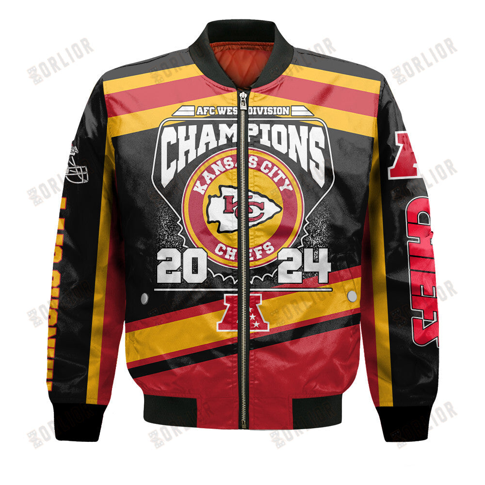 Kansas City Chiefs National Football League Bomber Jacket STM V5