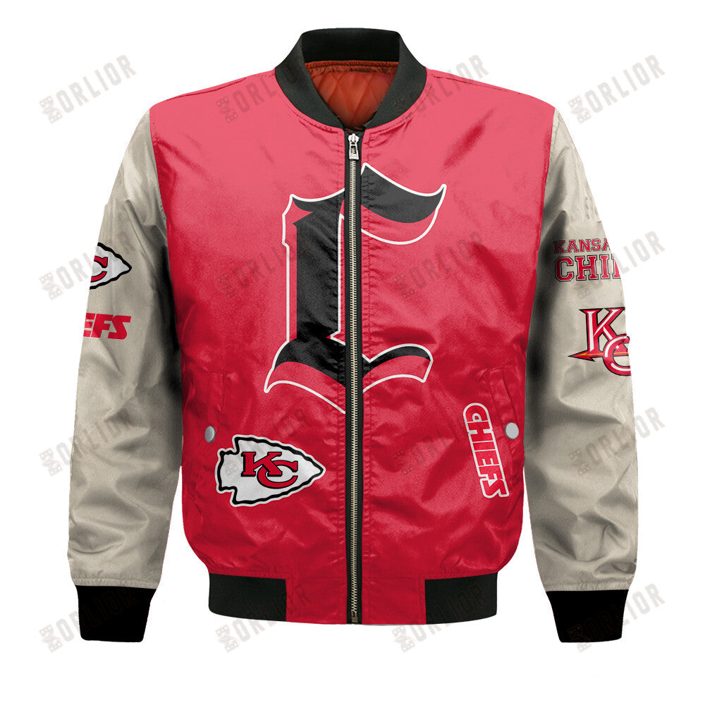 Kansas City Chiefs National Football League Bomber Jacket STM V6