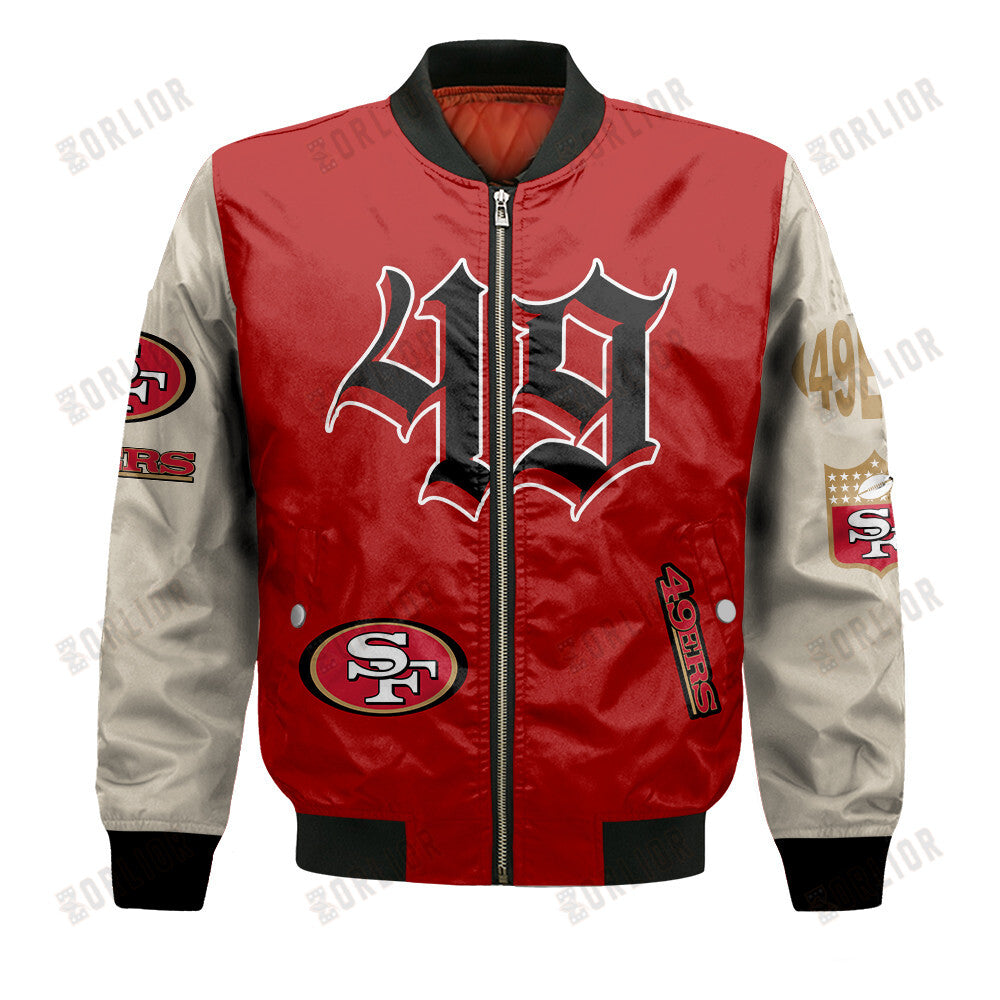 San Francisco 49ers National Football League Bomber Jacket STM V6