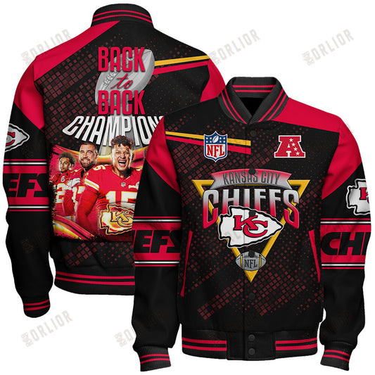Kansas City Chiefs National Football League We Are Lions Varsity Jacket STM V5