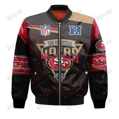 San Francisco 49ers National Football League Bomber Jacket STM V7