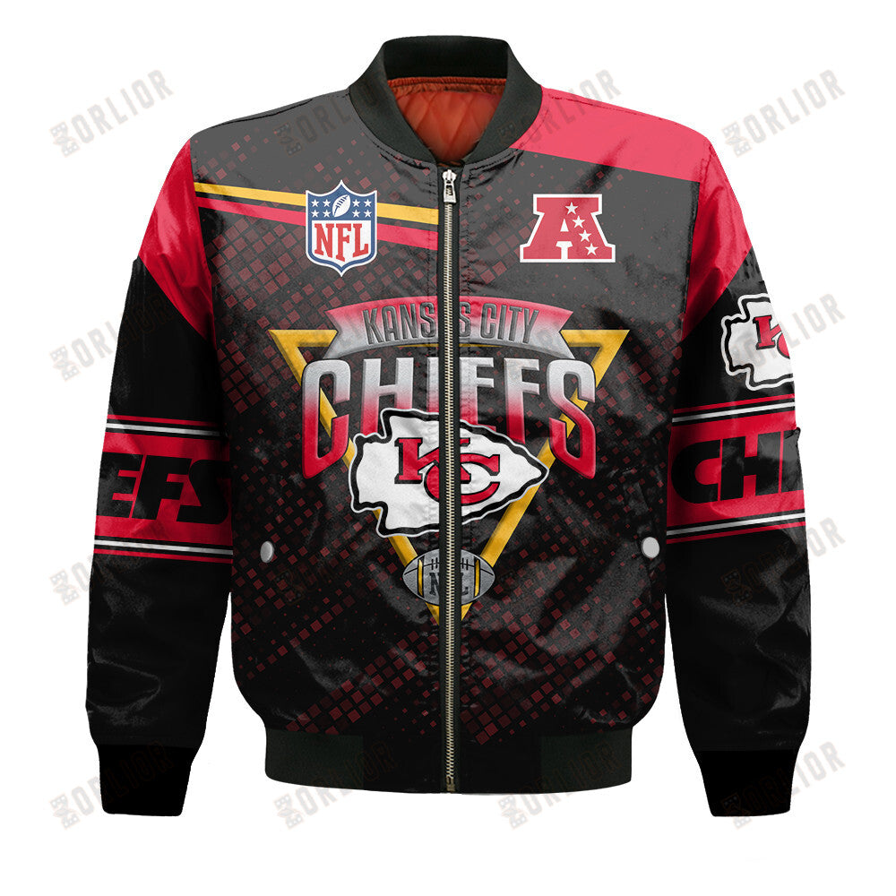 Kansas City Chiefs National Football League Bomber Jacket STM V7