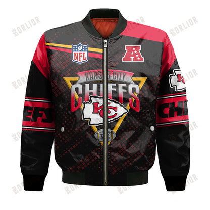 Kansas City Chiefs National Football League Bomber Jacket STM V7