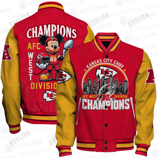 Kansas City Chiefs National Football League We Are Lions Varsity Jacket STM V6