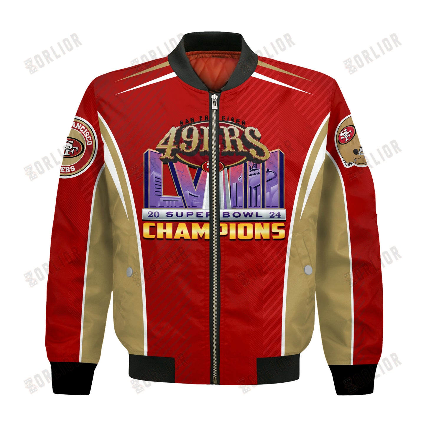 San Francisco 49ers National Football League Bomber Jacket STM V9