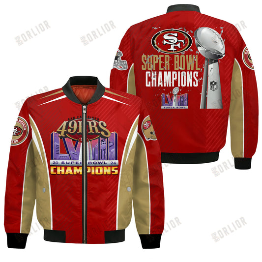 San Francisco 49ers National Football League Bomber Jacket STM V9