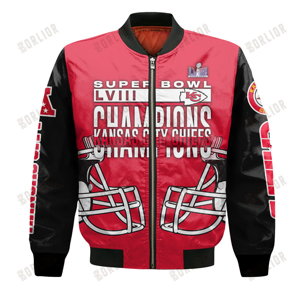 Kansas City Chiefs National Football League Bomber Jacket STM V10