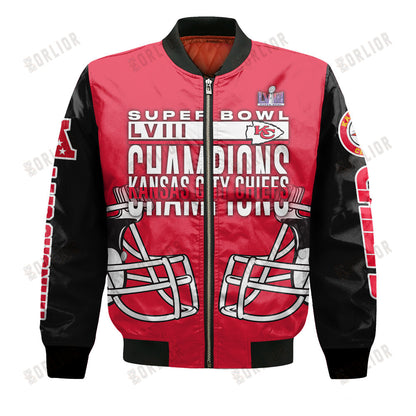 Kansas City Chiefs National Football League Bomber Jacket STM V10