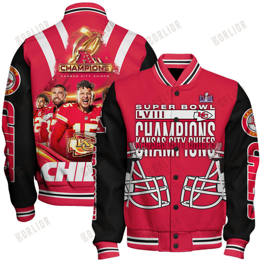 Kansas City Chiefs National Football League Varsity Jacket STM V10