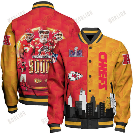 Kansas City Chiefs National Football League Varsity Jacket STM V11