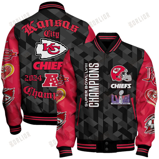 Kansas City Chiefs National Football League Unisex Varsity Jacket SFAT V16