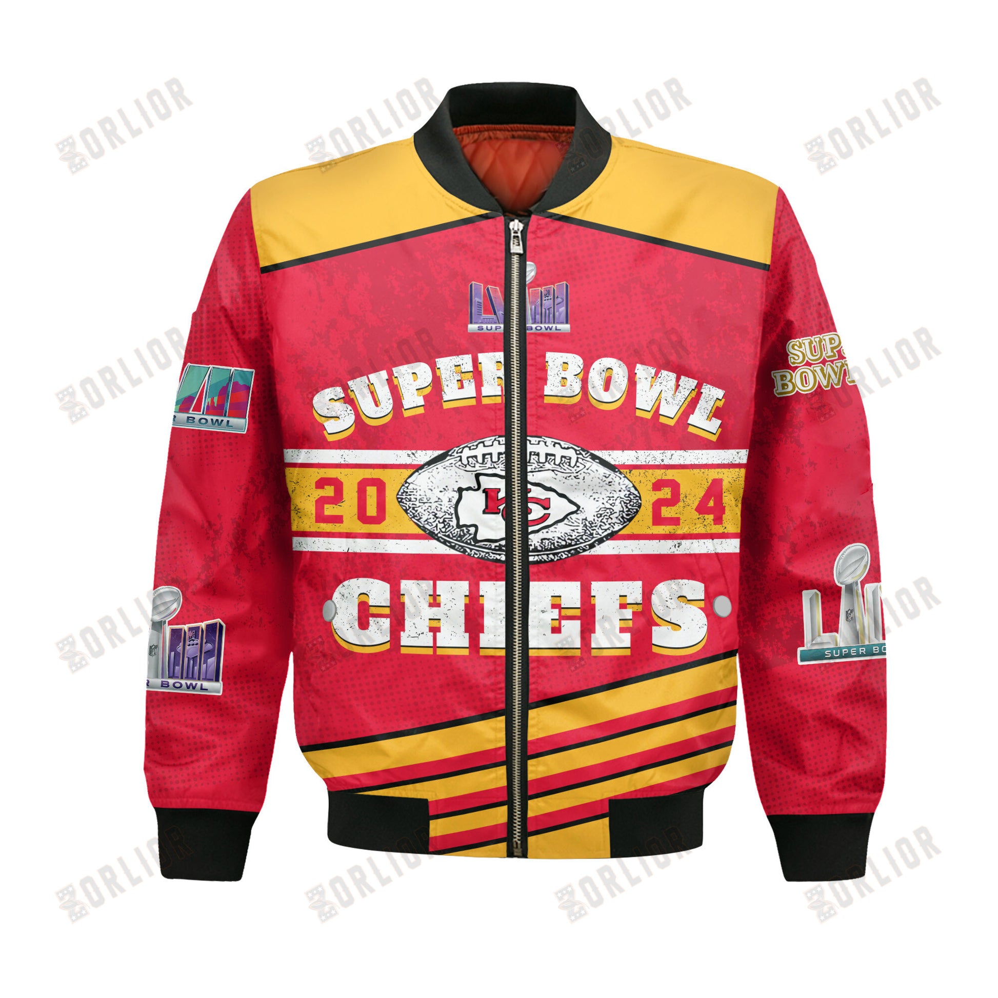 Kansas City Chiefs Super Bowl Champions Design Bomber Jacket SFAT V17